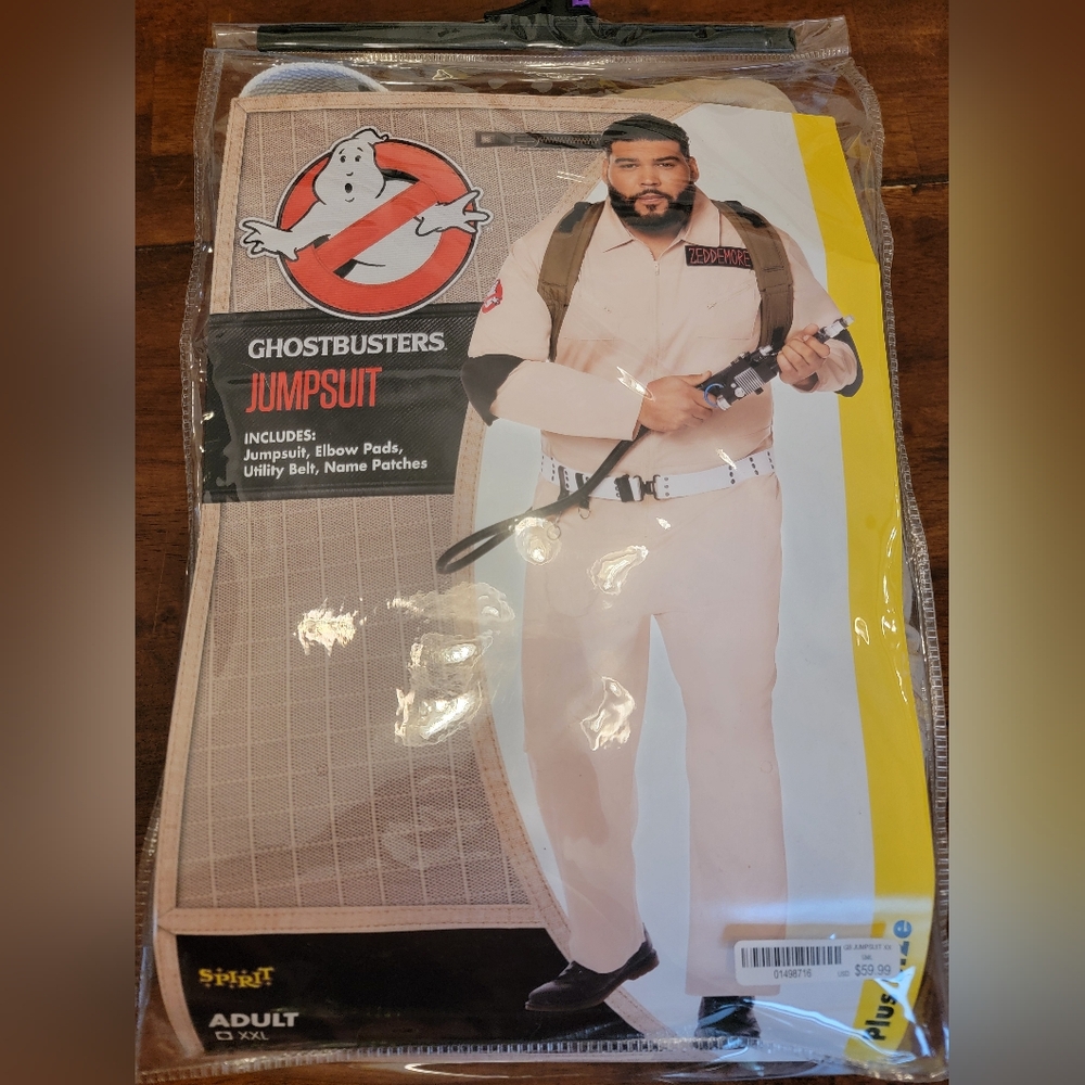 Ghostbusters Costume Plus Size Mens